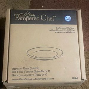 Appetizer plates (set of 4)
